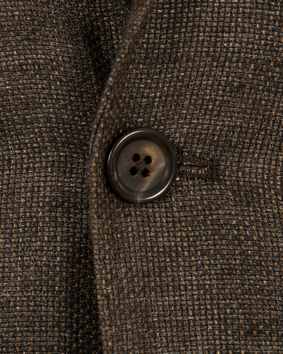 Herre | Blazere & jakker | J.Lindeberg | Hopper Soft Basket Linen Blazer Brown/Grey