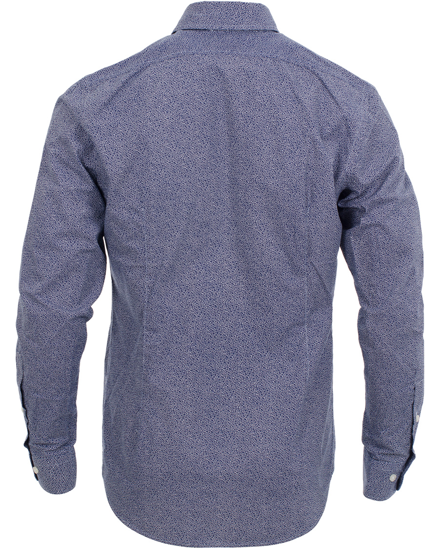 Herre | Skjorter | J.Lindeberg | Dani CA Season Print Shirt Dark Navy