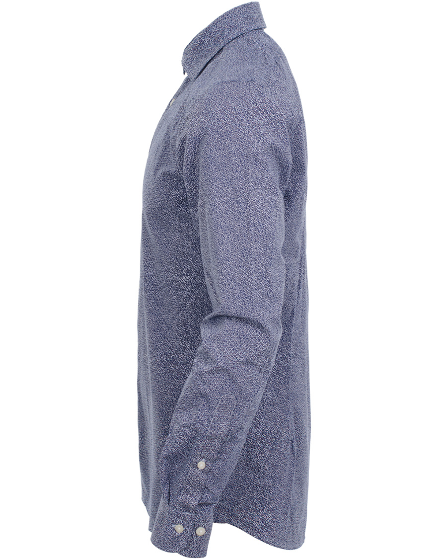 Herre | Skjorter | J.Lindeberg | Dani CA Season Print Shirt Dark Navy