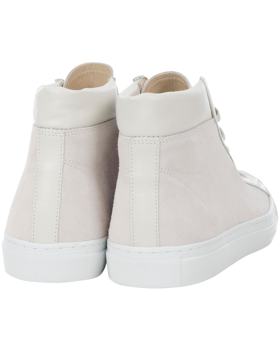 Herre | Filippa K Morgan Suede High Sport Shoe White | Filippa K | Morgan Suede High Sport Shoe White