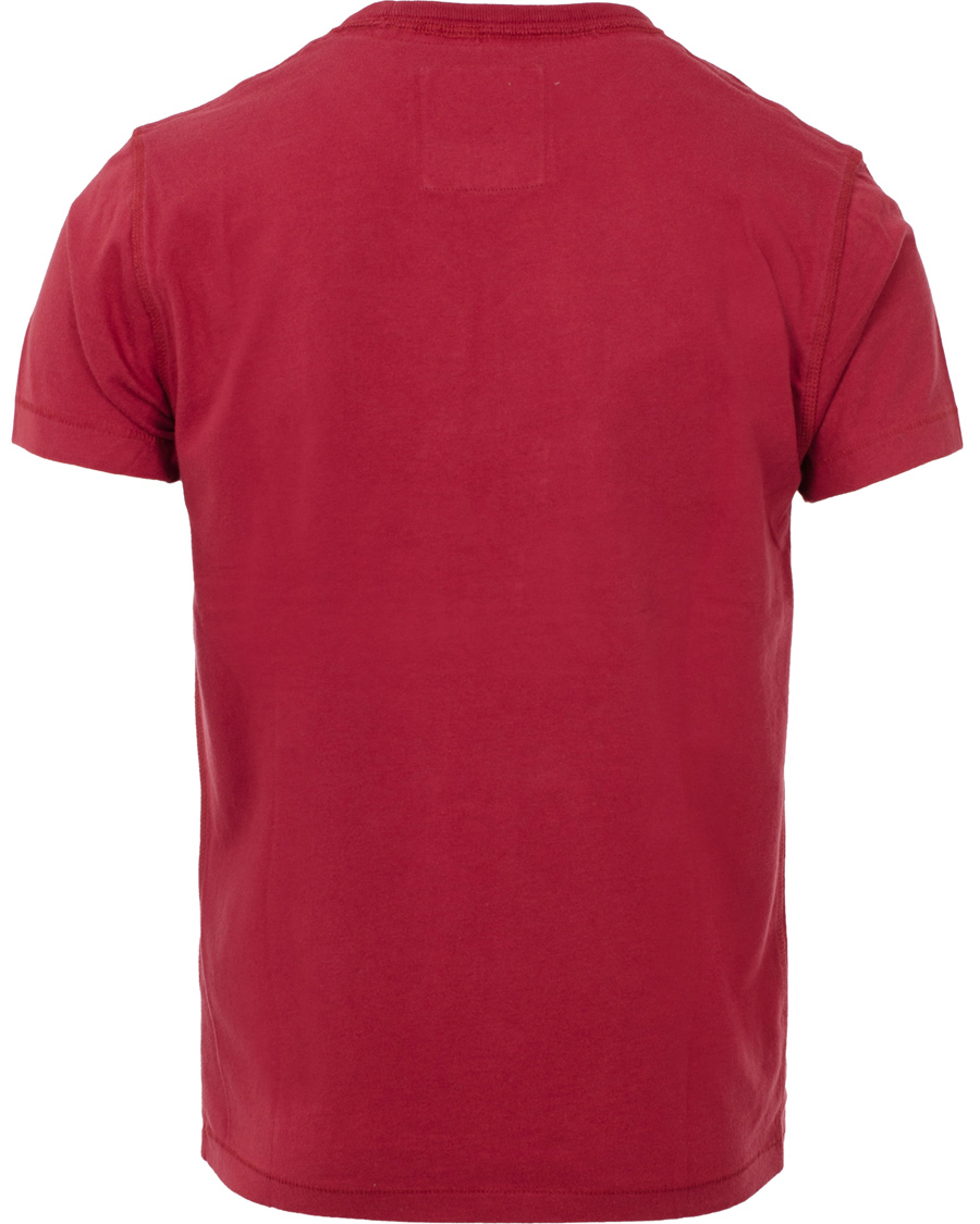 Herre | T-Shirts | Lexington | Justin Tee Washed Out Beetroot