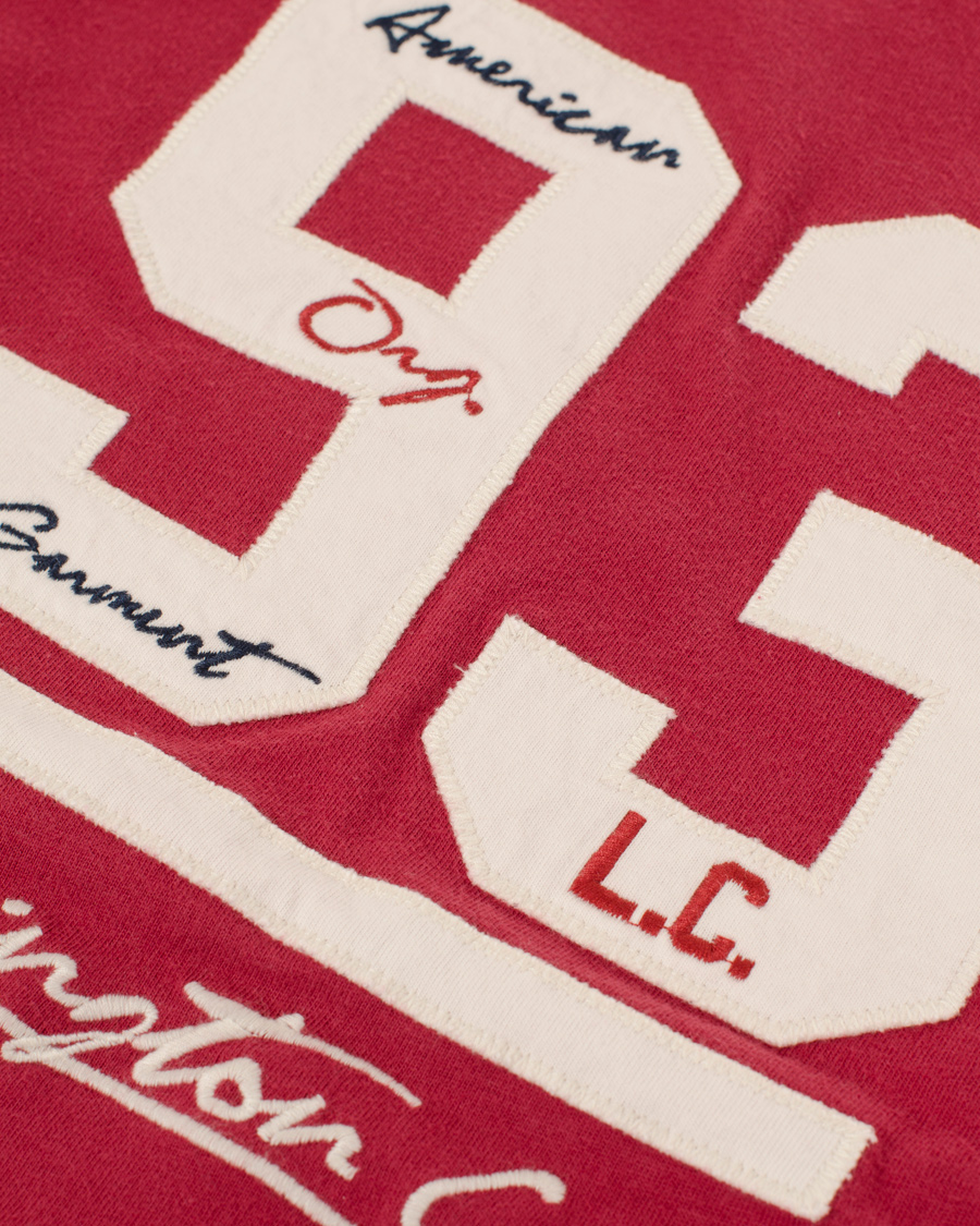 Herre | T-Shirts | Lexington | Justin Tee Washed Out Beetroot