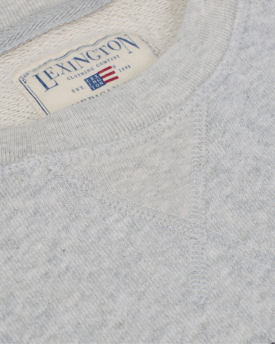 Herre | Trøjer | Lexington | Lucas Sweatshirt Light Warm Grey Melange