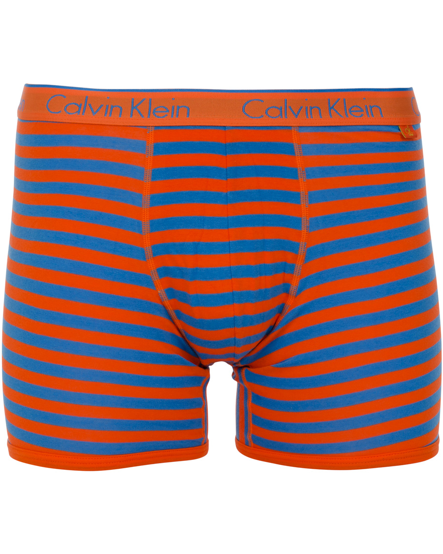 Herre | Undertøj | Calvin Klein | CK One Boxer 2-Pack Blue/Orange Striped