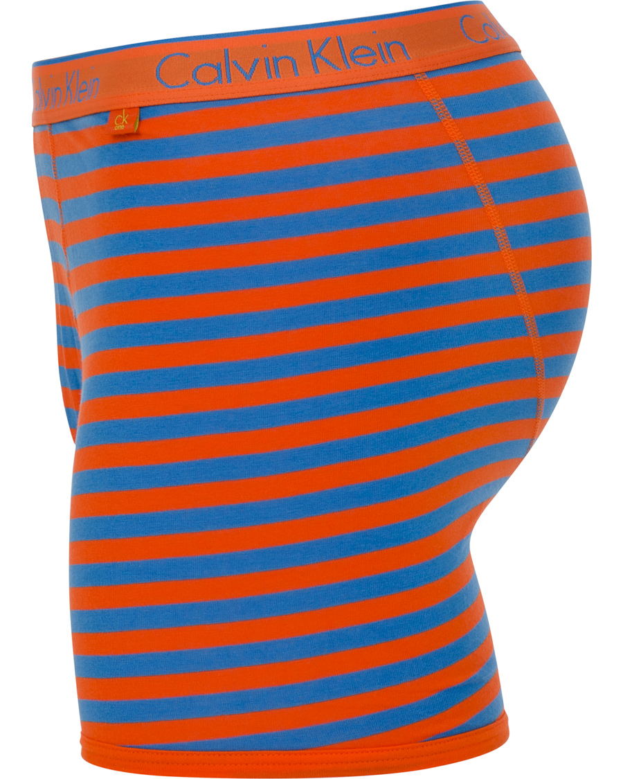 Herre | Undertøj | Calvin Klein | CK One Boxer 2-Pack Blue/Orange Striped