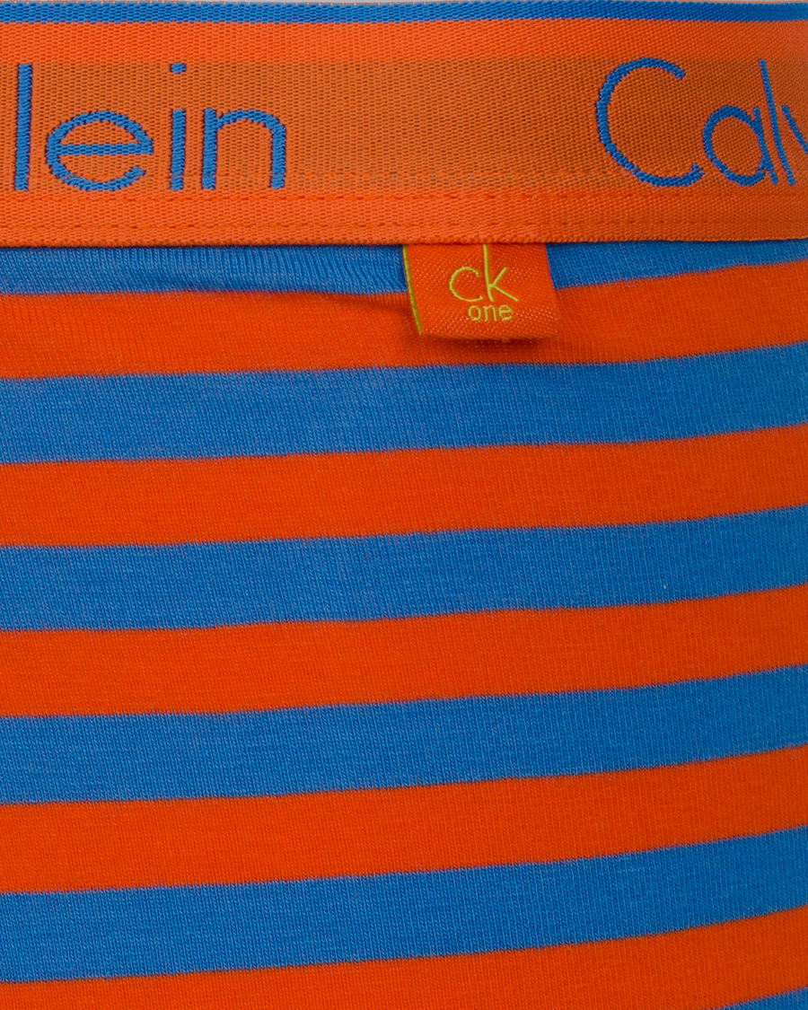 Herre | Undertøj | Calvin Klein | CK One Boxer 2-Pack Blue/Orange Striped