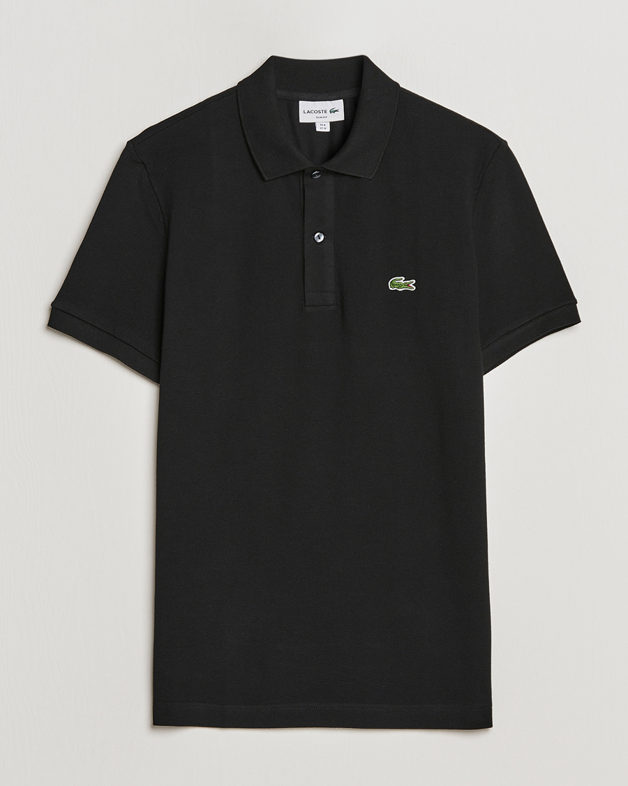 Herre | Polotrøjer | Lacoste | Slim Fit Polo Piké Black