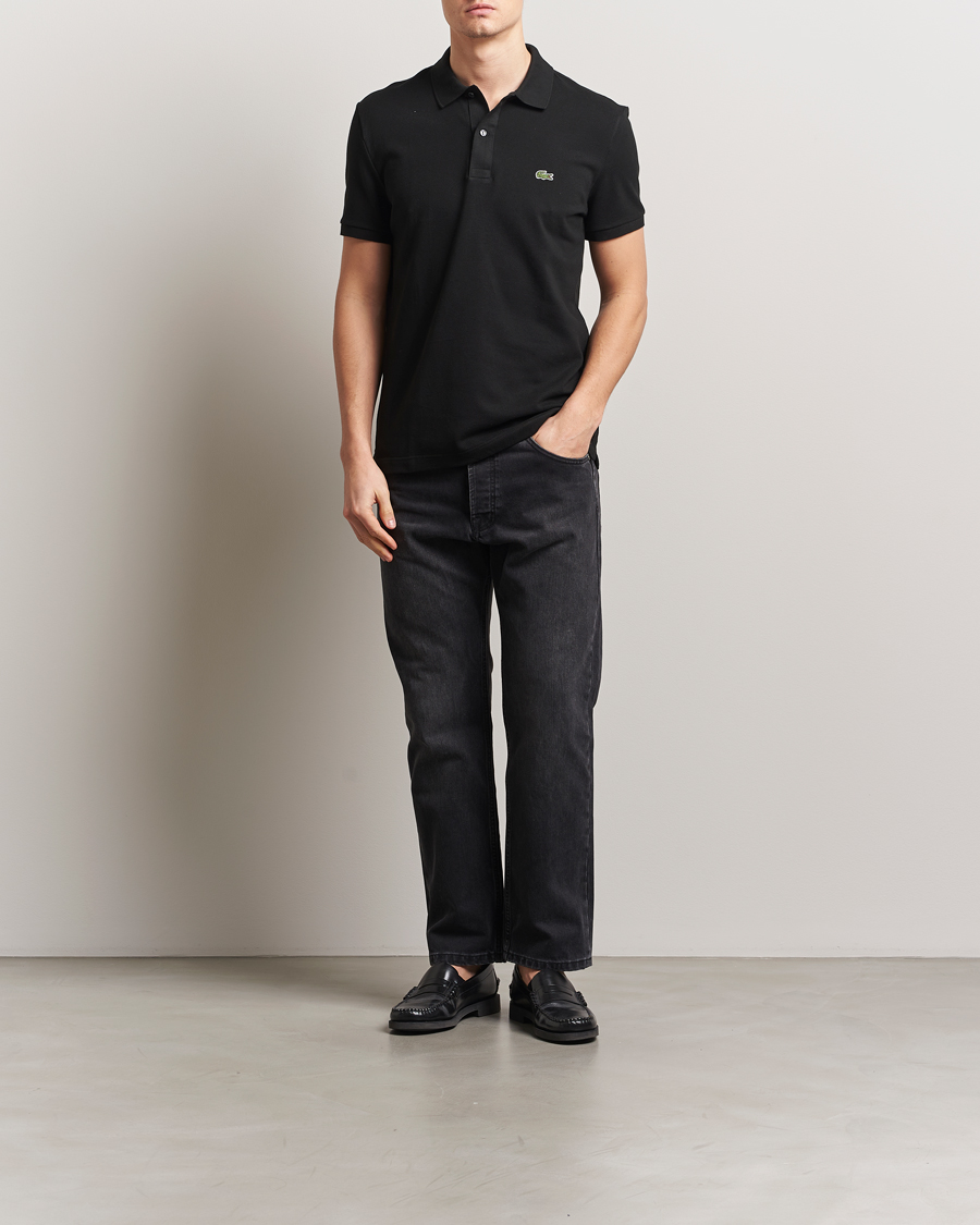 Herre | Polotrøjer | Lacoste | Slim Fit Polo Piké Black