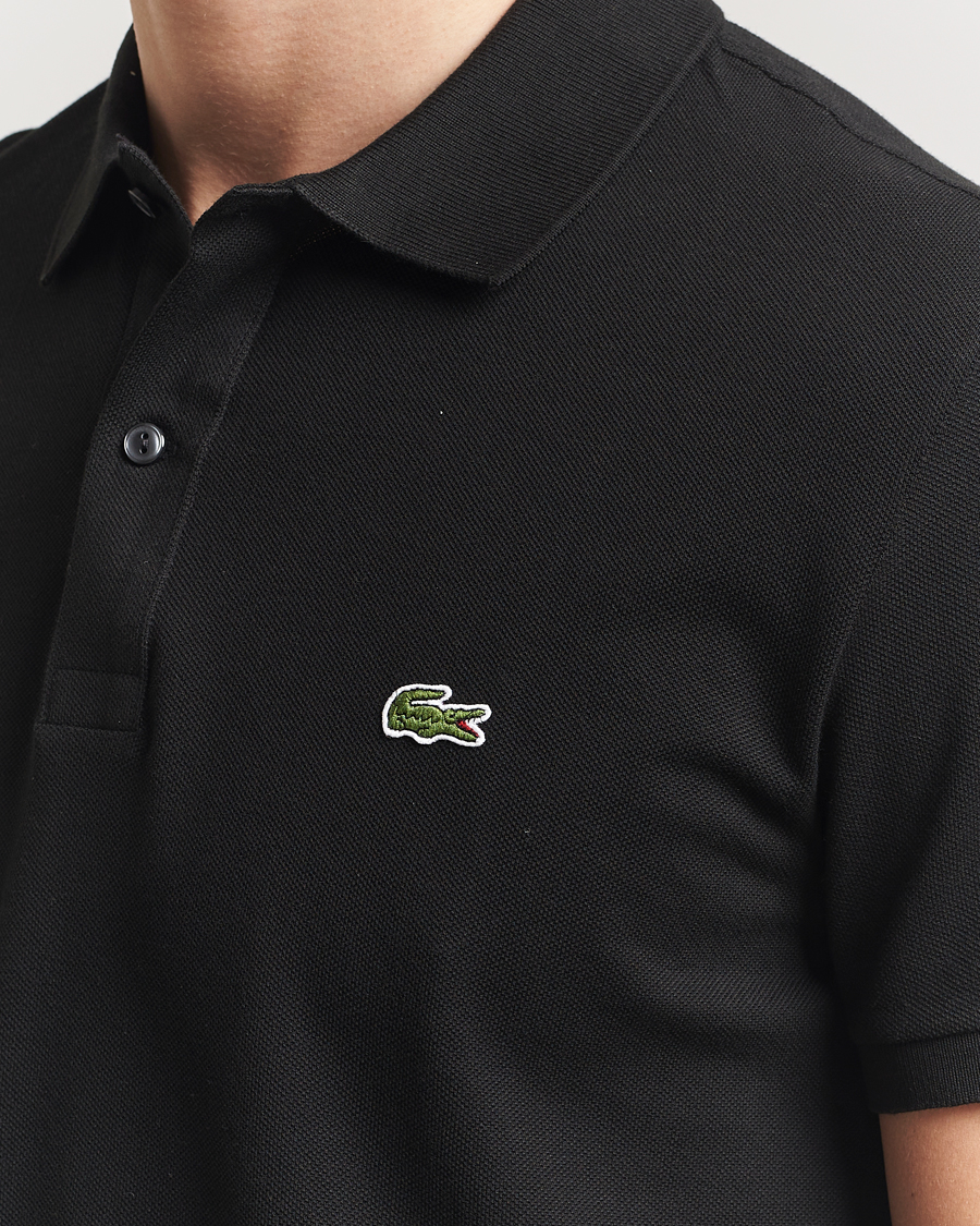 Herre | Polotrøjer | Lacoste | Slim Fit Polo Piké Black