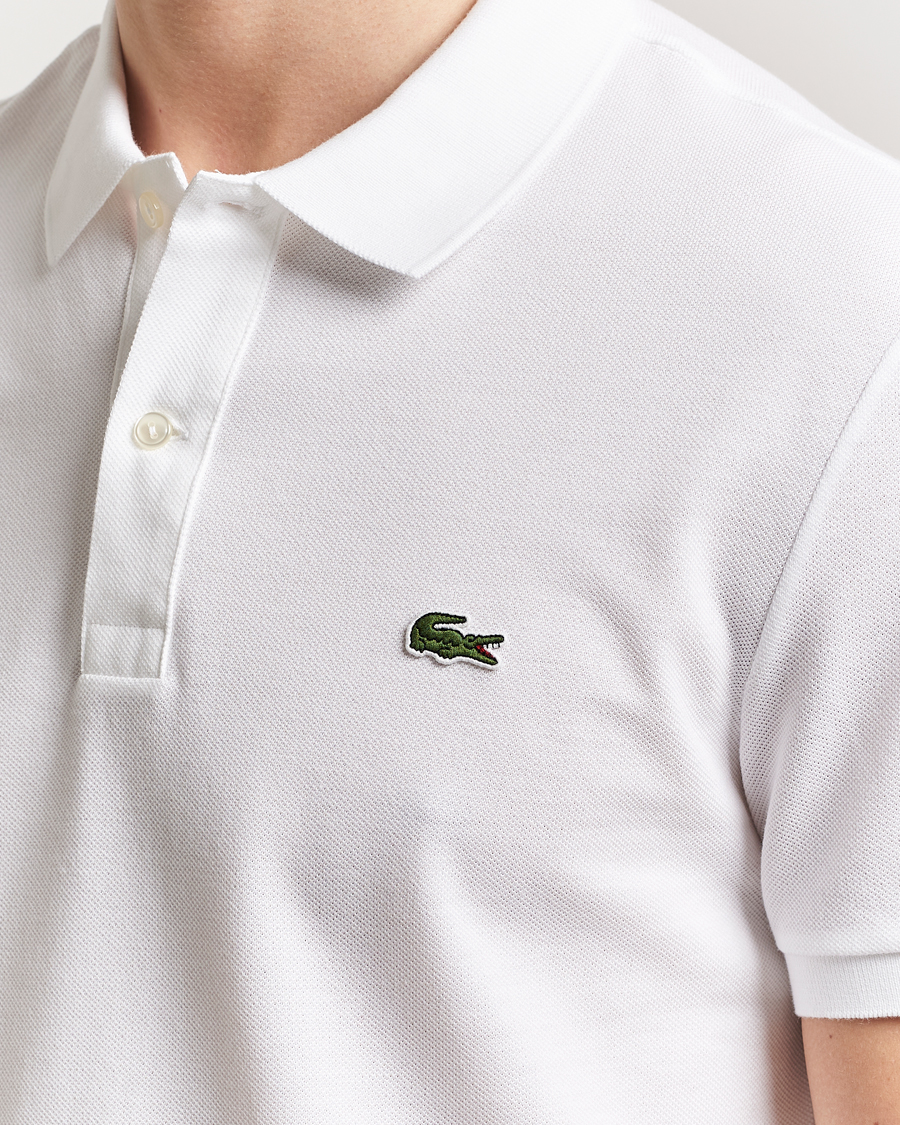 Herre | Polotrøjer | Lacoste | Slim Fit Polo Piké White