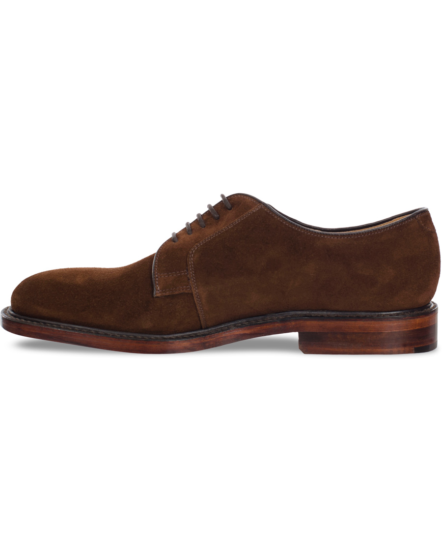 Herre | Loake 1880 Perth Derby Dark Brown Suede | Loake 1880 | Perth Derby Dark Brown Suede