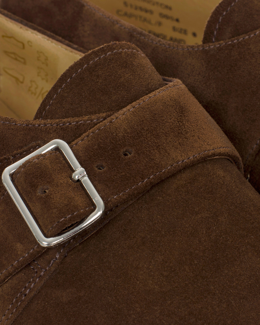 Herre | Loake 1880 MTO Islington Single Monkstrap Brown Suede | Loake 1880 | MTO Islington Single Monkstrap Brown Suede