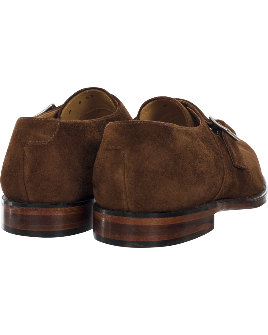 Herre | Loake 1880 MTO Islington Single Monkstrap Brown Suede | Loake 1880 | MTO Islington Single Monkstrap Brown Suede