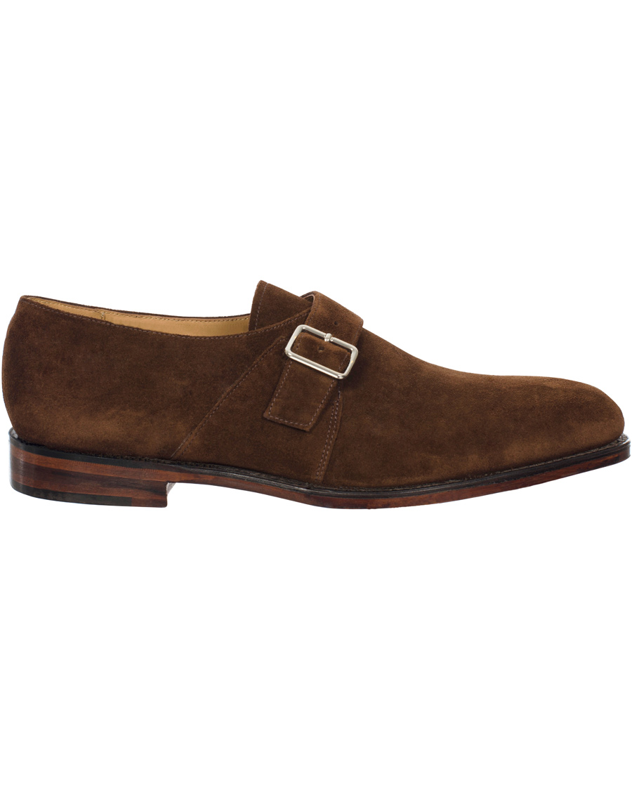 Herre | Loake 1880 MTO Islington Single Monkstrap Brown Suede | Loake 1880 | MTO Islington Single Monkstrap Brown Suede