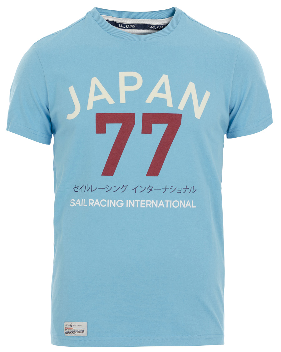 Herre | T-Shirts | Sail Racing | Loft Tee Japan Turquoise