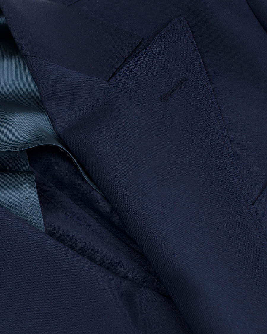 Herre | Blazere & jakker | Oscar Jacobson | Erik Double Breasted Blazer Napoli Blue