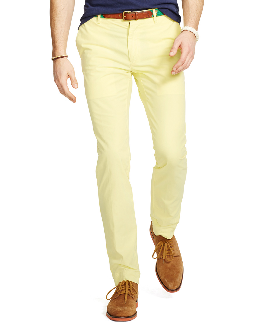 Herre | Bukser | Polo Ralph Lauren | Slim Fit Chinos Mai Thai Yellow