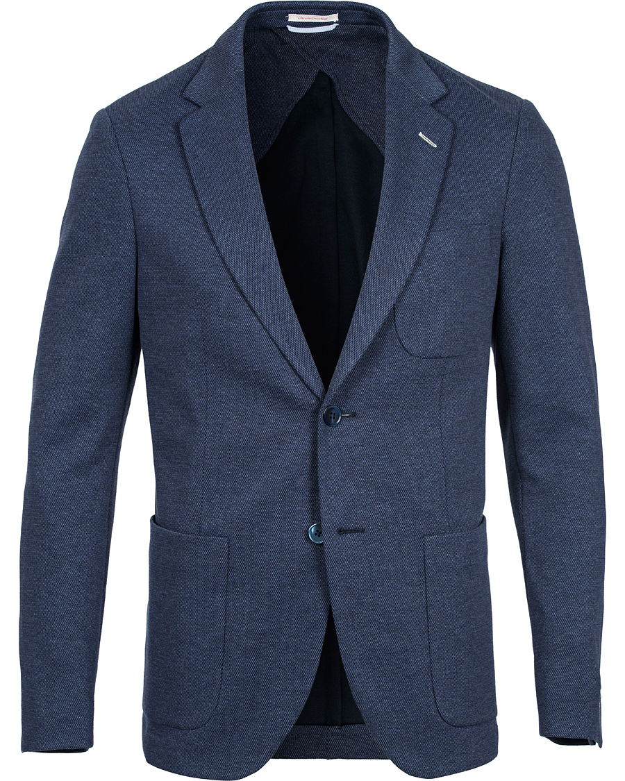 Herre | Blazere & jakker | GANT Rugger | Jersey Unconstructed Blazer Midnight Sky
