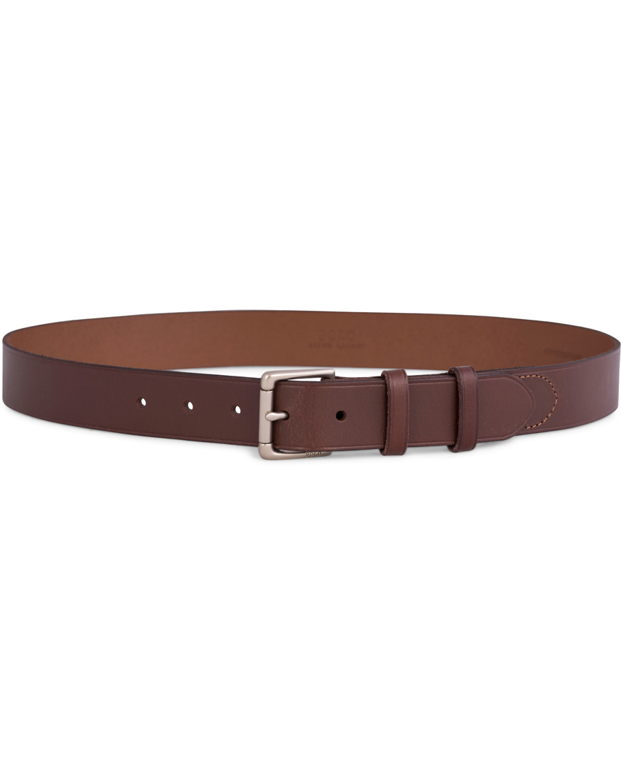 Herre | Polo Ralph Lauren David Leather Belt 3 cm Tan | Polo Ralph Lauren | David Leather Belt 3 cm Tan