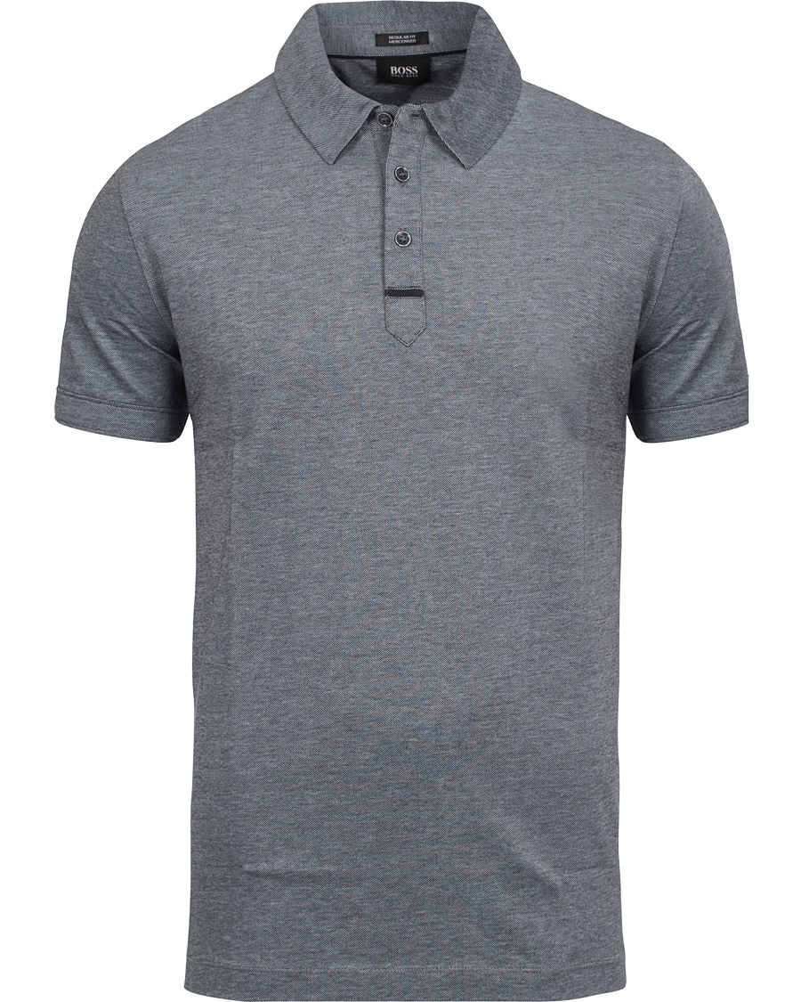 Herre | Polotrøjer | BOSS BLACK | BOSS Rapino 24 Piké Dark Blue