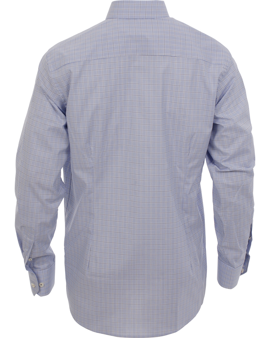 Herre | Skjorter | Eton | Contemporary Fit Shirt Red Ribbon Check Blue