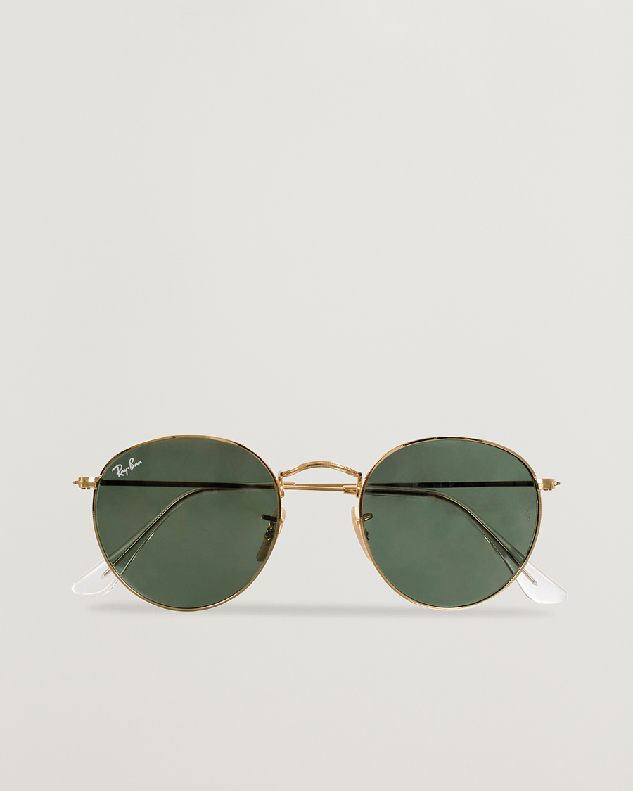 Ray-Ban RB3447 Metal Sunglasses Arista/Crystal Green -