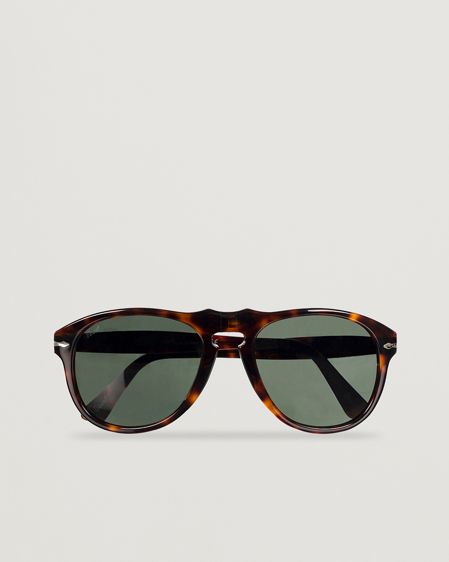 Herre | Solbriller | Persol | 0PO0649 Sunglasses Havana/Crystal Green