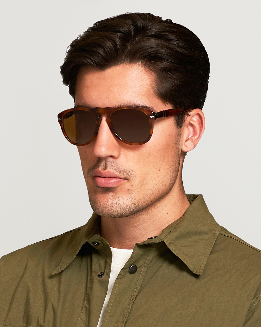 Men |  | Persol | 0PO0649 Sunglasses Light Havana/Crystal Brown