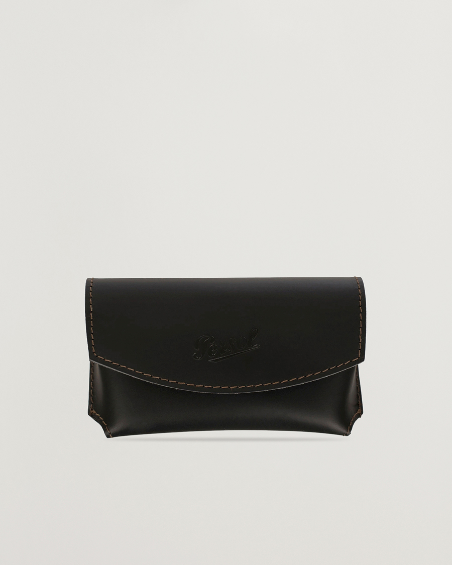 Herre | Solbriller | Persol | 0PO0714 Folding Sunglasses Black/Crystal Green