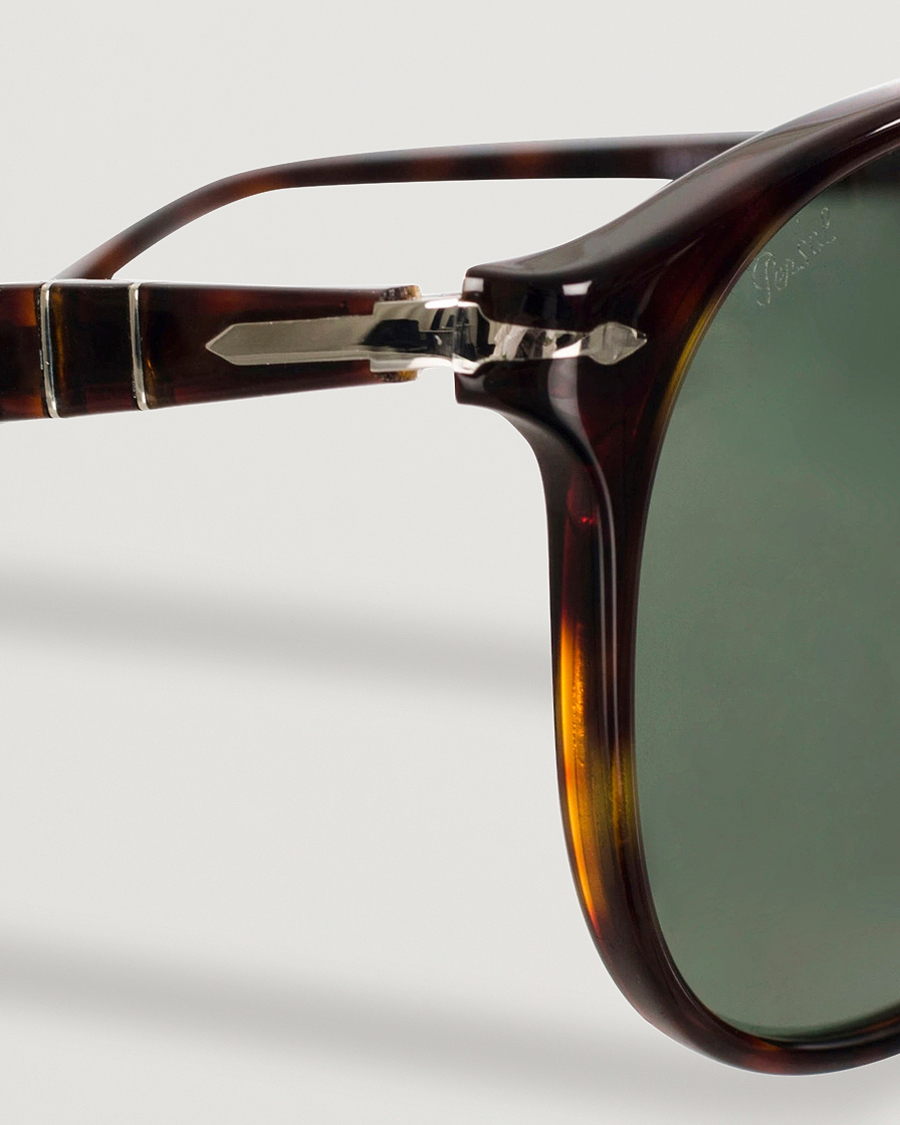 Herre | Solbriller | Persol | 0PO9649S Sunglasses Havana/Crystal Green