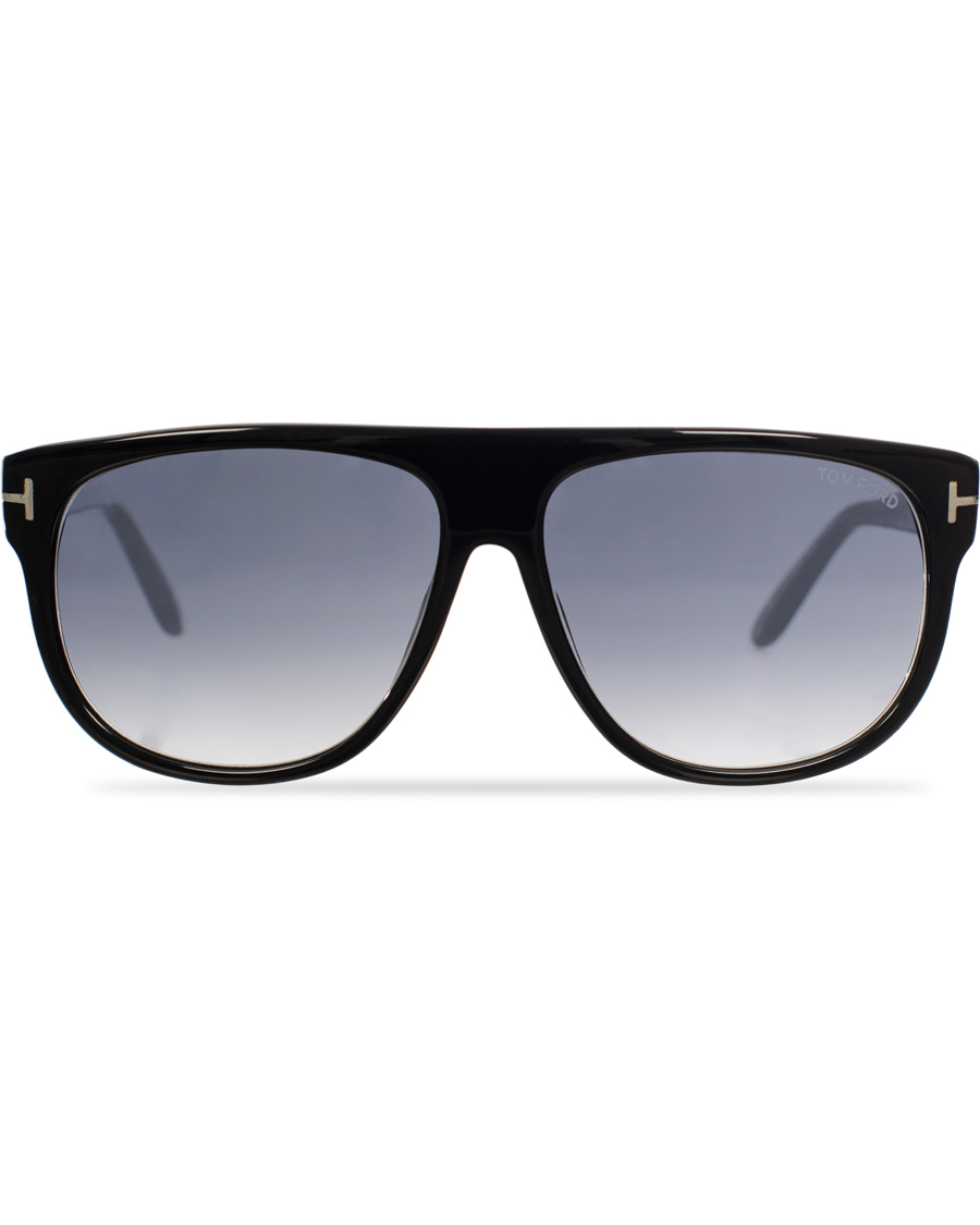 Herre | Tom Ford Kristen FT0375 D-Frame Sunglasses Black/Blue | Tom Ford | Kristen FT0375 D-Frame Sunglasses Black/Blue