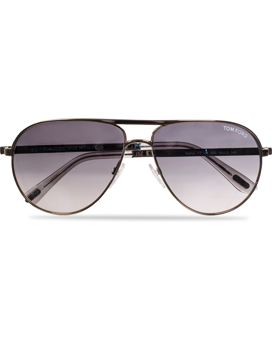 Herre | Tom Ford Marko FT0144 Sunglasses Metal/Grey | Tom Ford | Marko FT0144 Sunglasses Metal/Grey