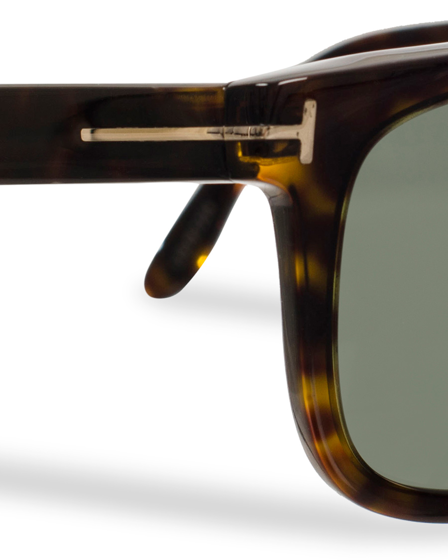 Herre | Tom Ford Leo FT0336 Polarized Sunglasses Havana/Green | Tom Ford | Leo FT0336 Polarized Sunglasses Havana/Green