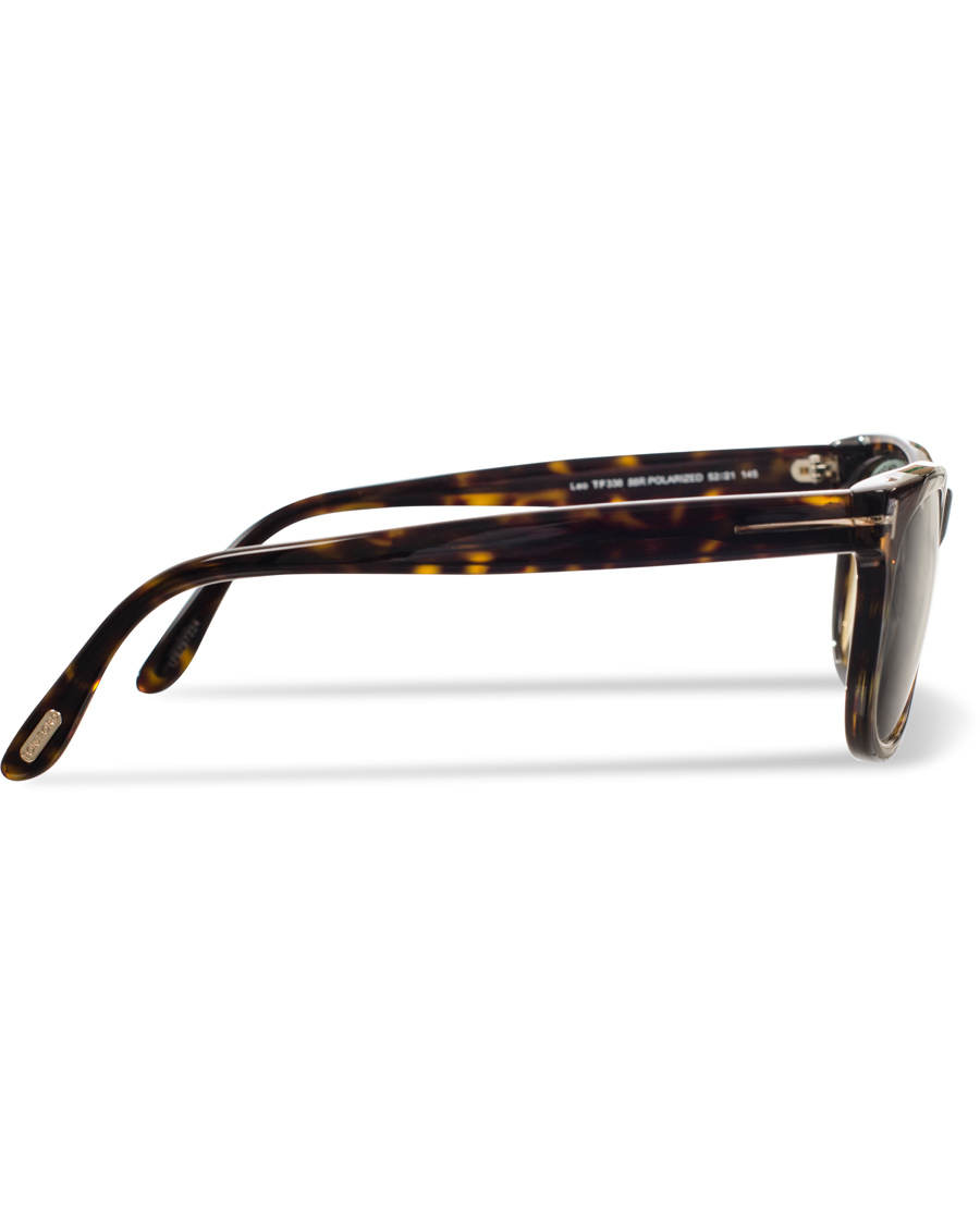 Herre | Tom Ford Leo FT0336 Polarized Sunglasses Havana/Green | Tom Ford | Leo FT0336 Polarized Sunglasses Havana/Green