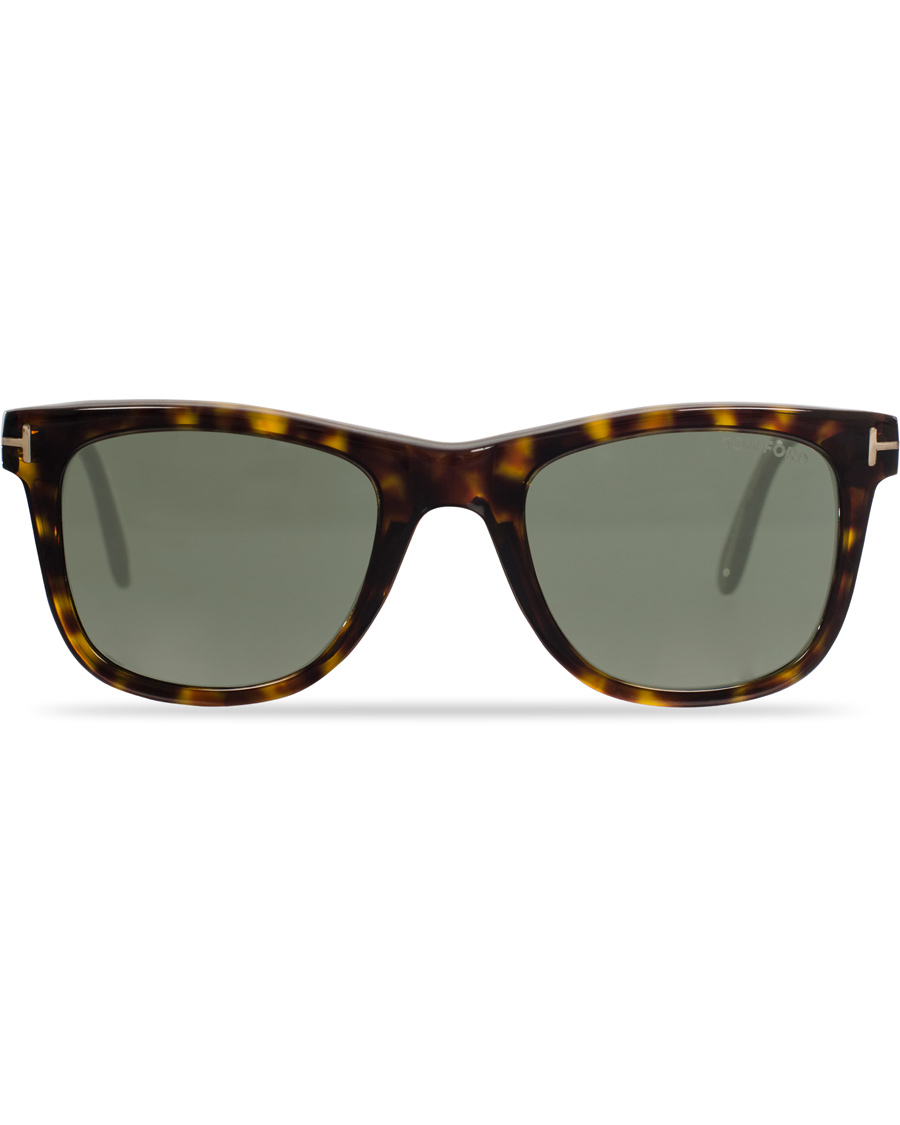 Herre | Tom Ford Leo FT0336 Polarized Sunglasses Havana/Green | Tom Ford | Leo FT0336 Polarized Sunglasses Havana/Green