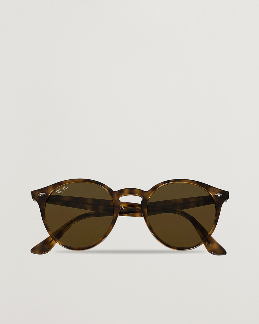 Ægte ude af drift Kritisk Ray-Ban RB2180 Acetat Sunglasses Dark Havana/Dark Brown - CareOfCarl.dk