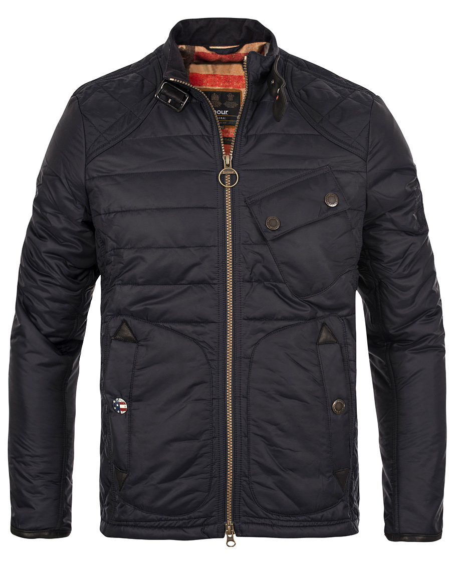 Herre | Jakker | Barbour International | Steve McQueen Lee Jacket Navy