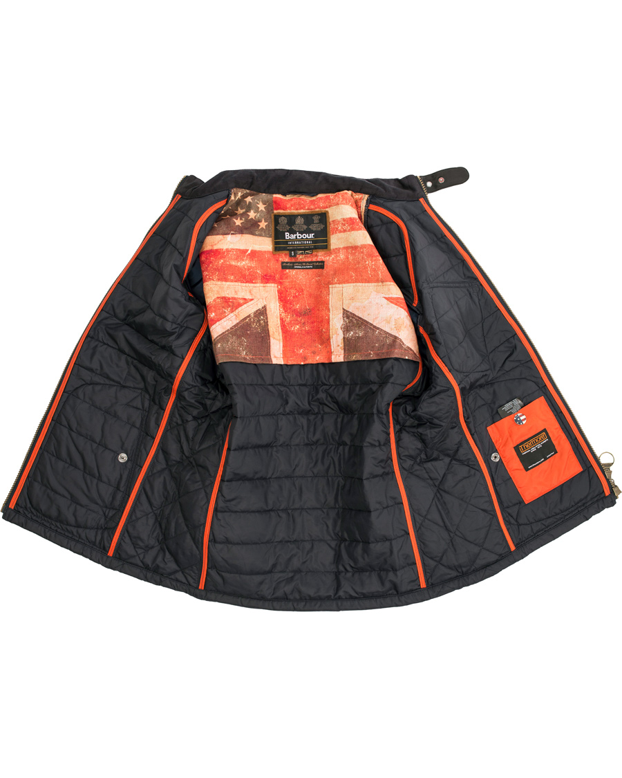 Herre | Jakker | Barbour International | Steve McQueen Lee Jacket Navy