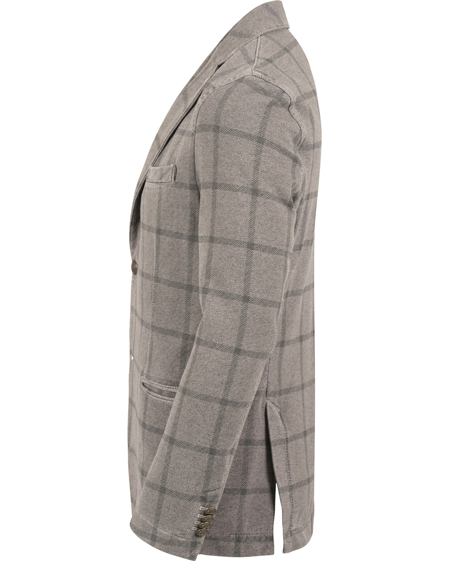 Herre | Blazere & jakker | Circolo 1901 | Circolo Check Jersey Blazer Cementio