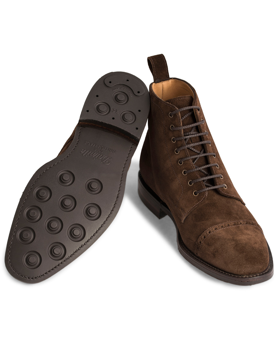 Herre | Loake 1880 MTO Hyde Boot Single Dainite Brown | Loake 1880 | MTO Hyde Boot Single Dainite Brown