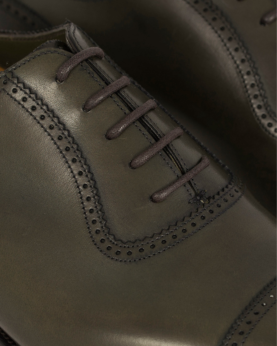 Herre | Edward Green Lichfield II Brogue Olive Antique Calf | Edward Green | Lichfield II Brogue Olive Antique Calf