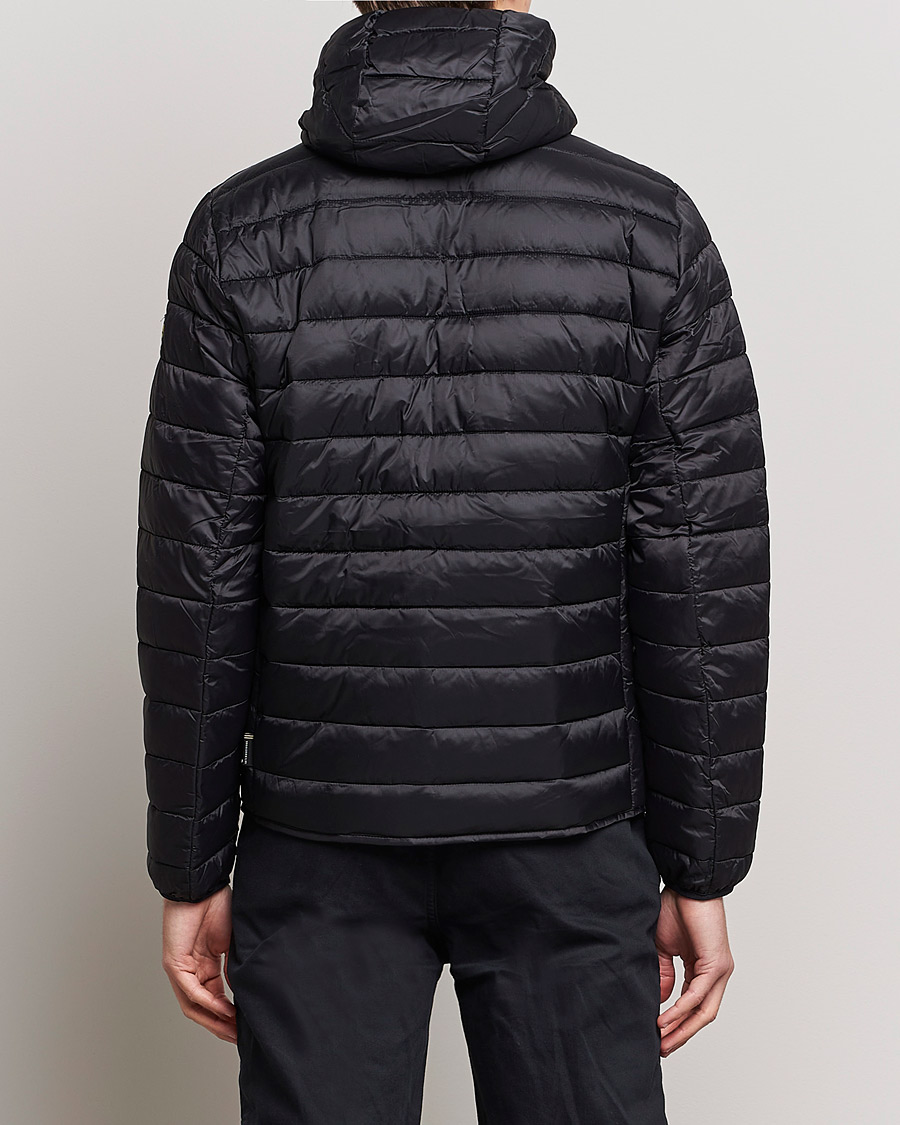 Herre | Jakker | Barbour International | Ouston Hooded Quilt Jacket Black