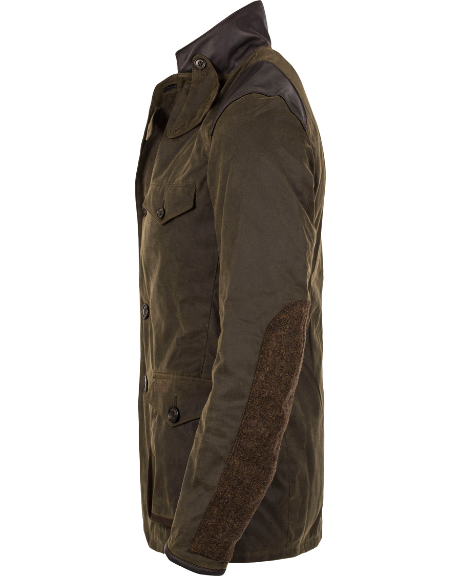 Herre | Jakker | Barbour for Land Rover | Boneyard Wax Jacket Olive