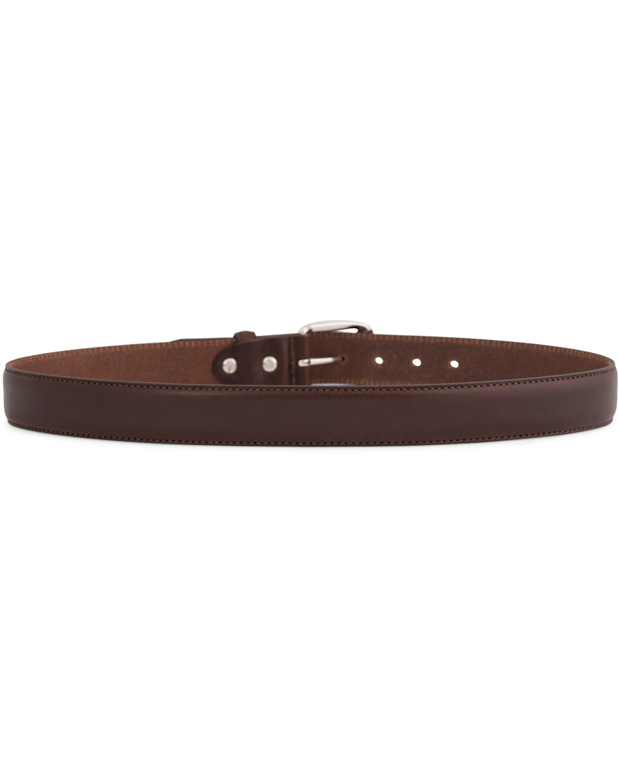 Herre | GANT Plain Leather 3,5 cm Belt Dark Brown | GANT | Plain Leather 3,5 cm Belt Dark Brown