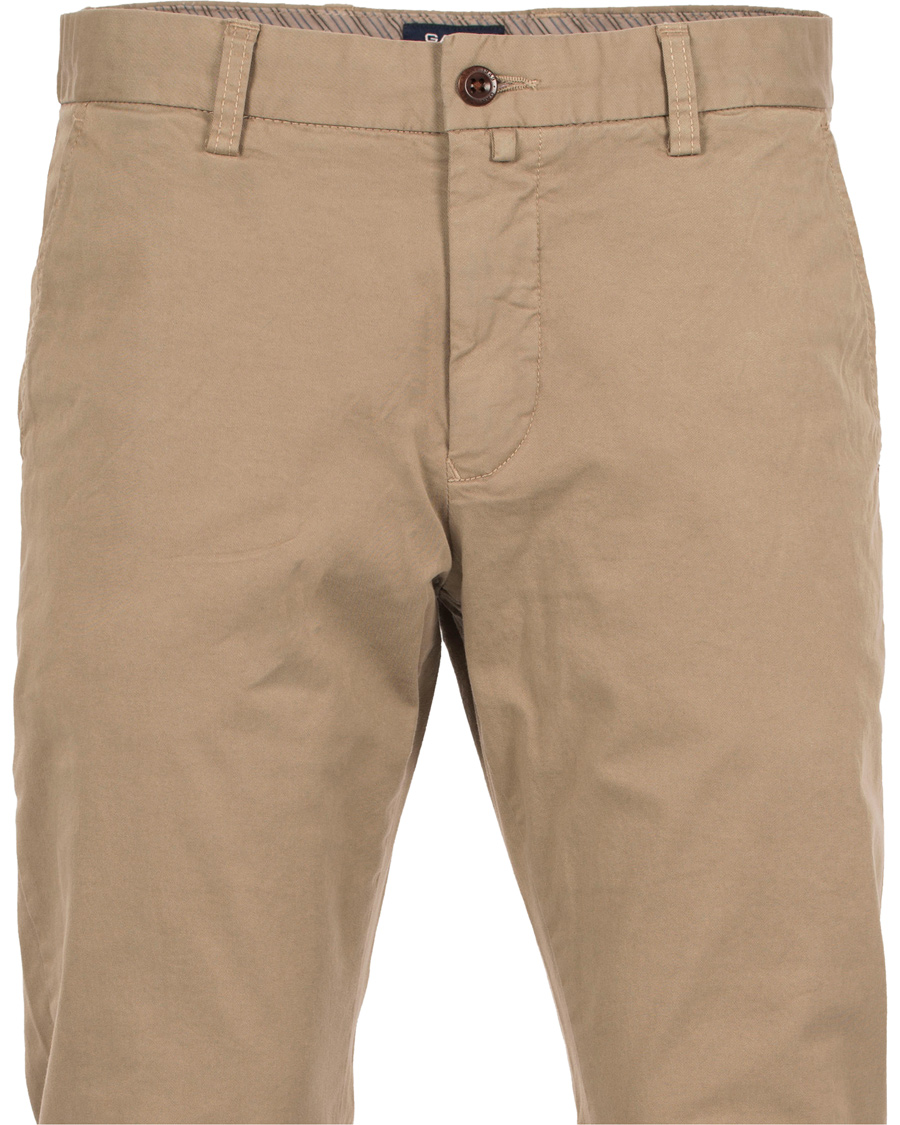 Herre | Bukser | GANT | Soho Comfort Stretch Cotton Chino Khaki/Beige