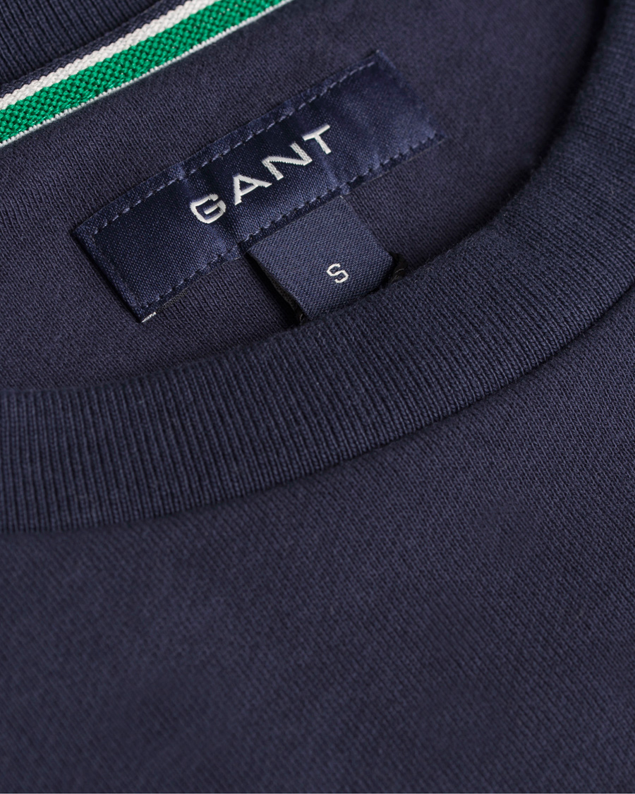 Herre | Trøjer | GANT | C-Neck Sweat Marine