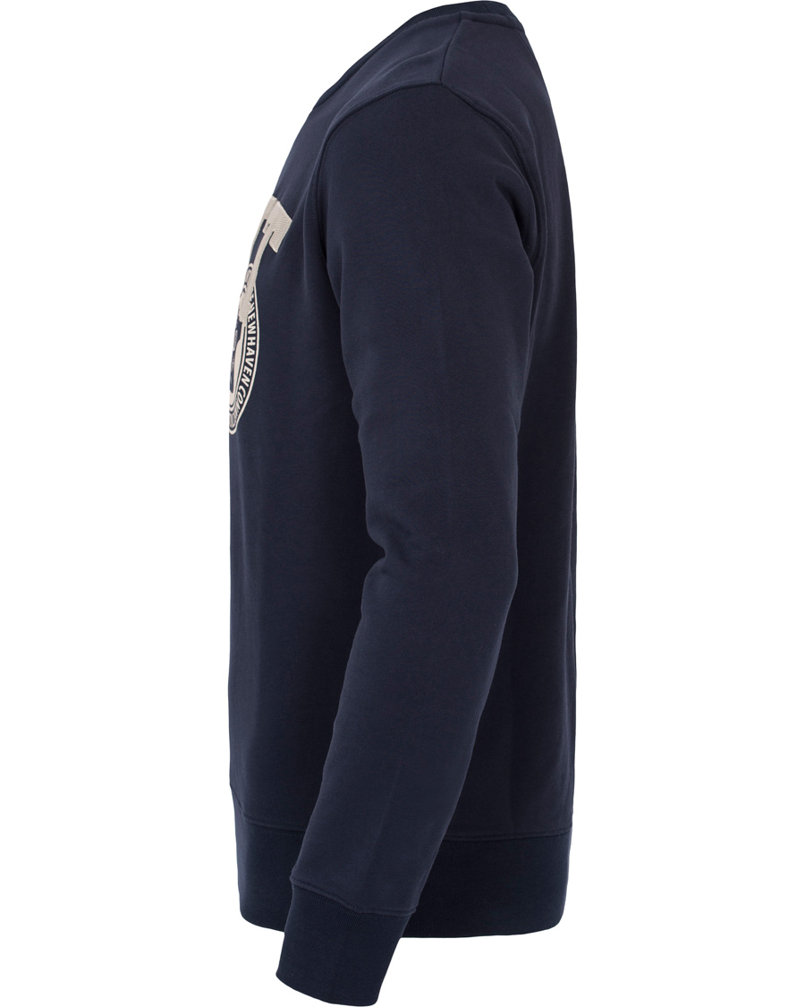 Herre | Trøjer | GANT | C-Neck Sweat Marine