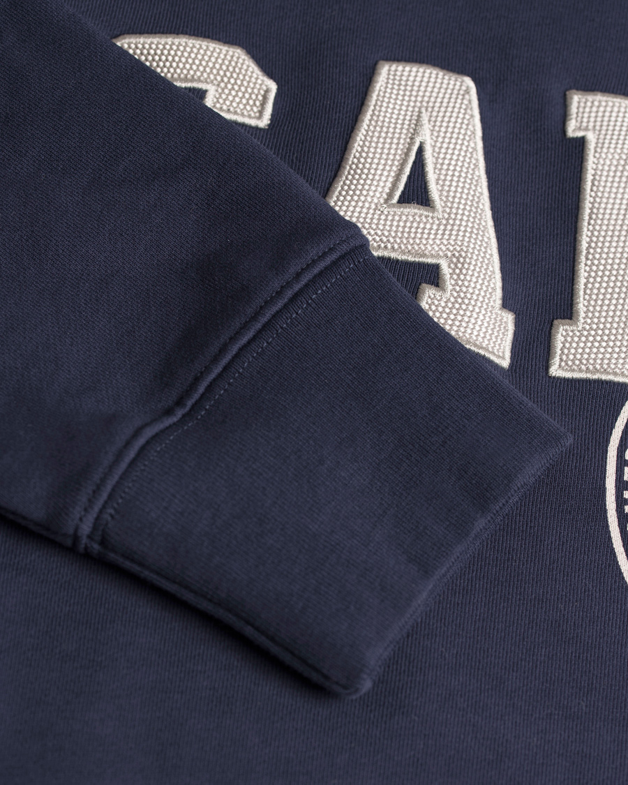 Herre | Trøjer | GANT | C-Neck Sweat Marine