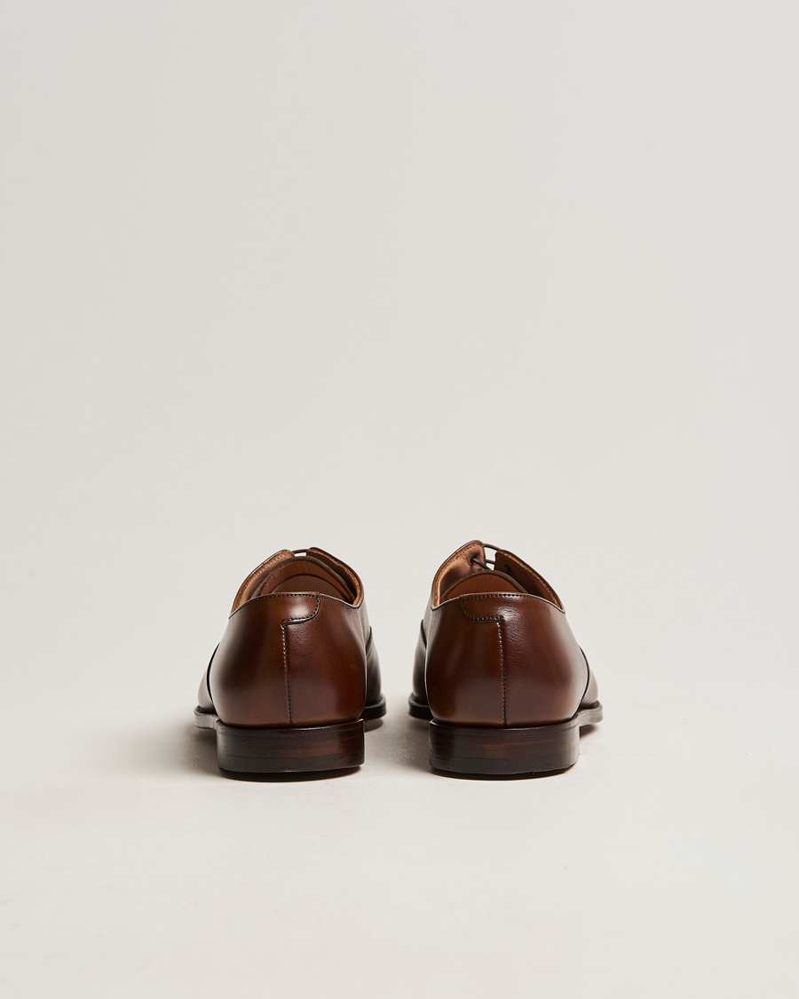 Herre | Oxfords | Crockett & Jones | Hallam Oxford Dark Brown Calf