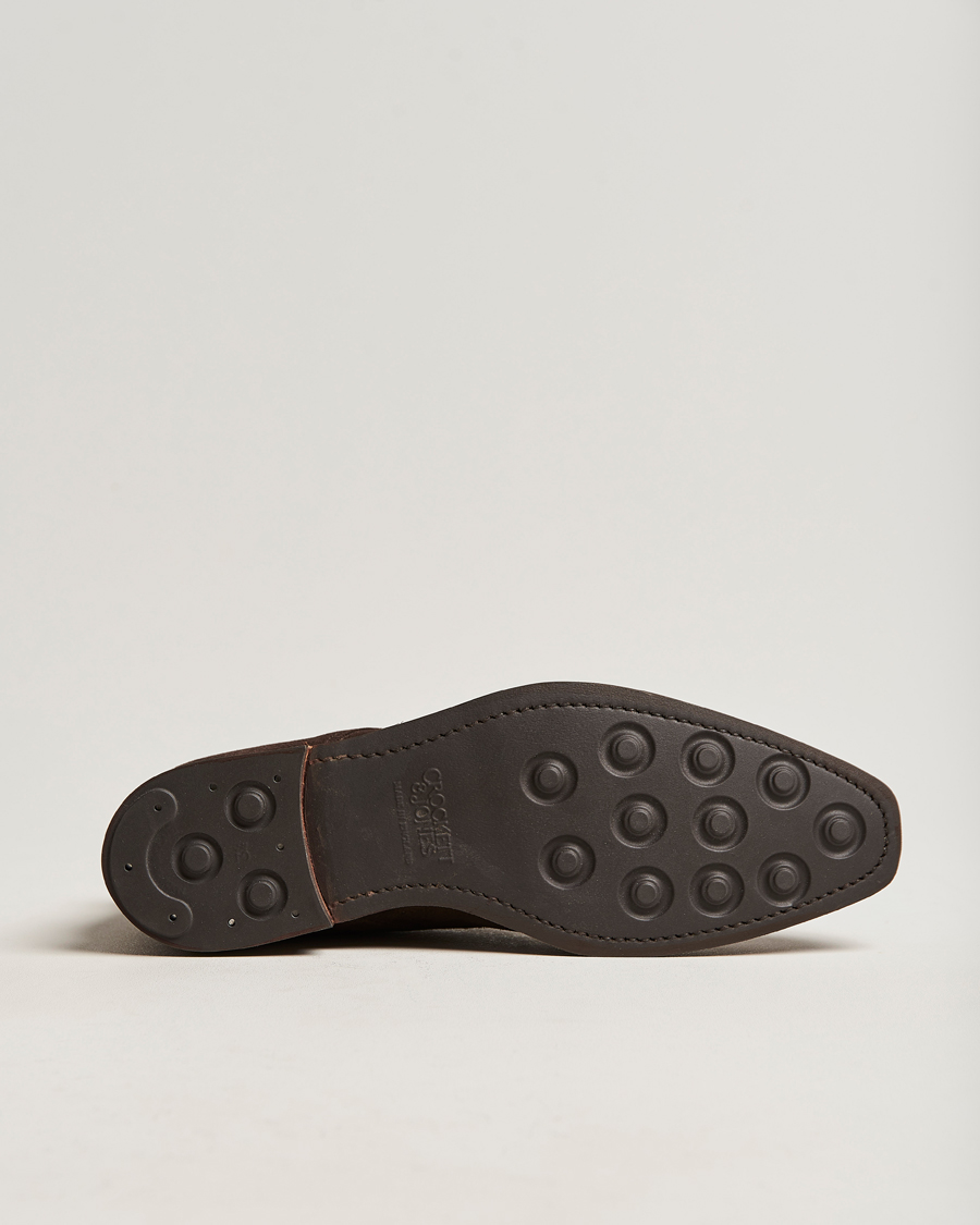Herre | Støvler | Crockett & Jones | Tetbury Chukka Dark Brown Suede